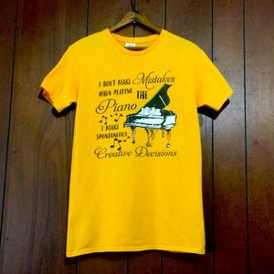 Creative Piano Music Shirt